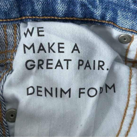 Aritzia Denim Forum Angelica High Rise Slim Jeans Pin Up Wash Size 24 NWT - Picture 9 of 14